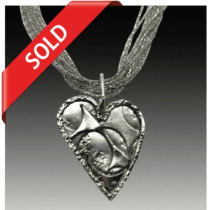 Heart with Pieces on Multistrand Chain