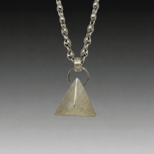 Triangle on Sterling Chain